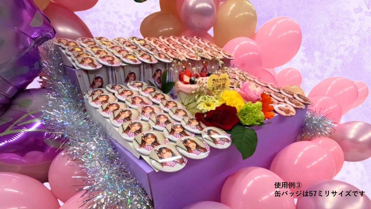 缶バッジ ディスプレイ台座 小